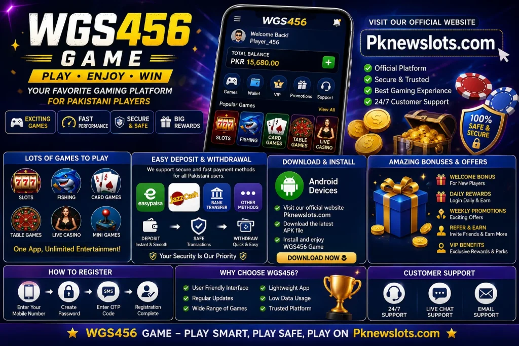 WGS456 Game Download Play And Earn Real Money Free 2026